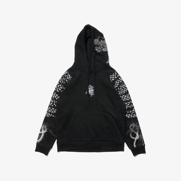 Smokerise Black Dragon Embroidered Hoodie🐉🖤 - Picture 1 of 5